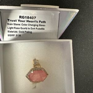 Pink Stone Ring